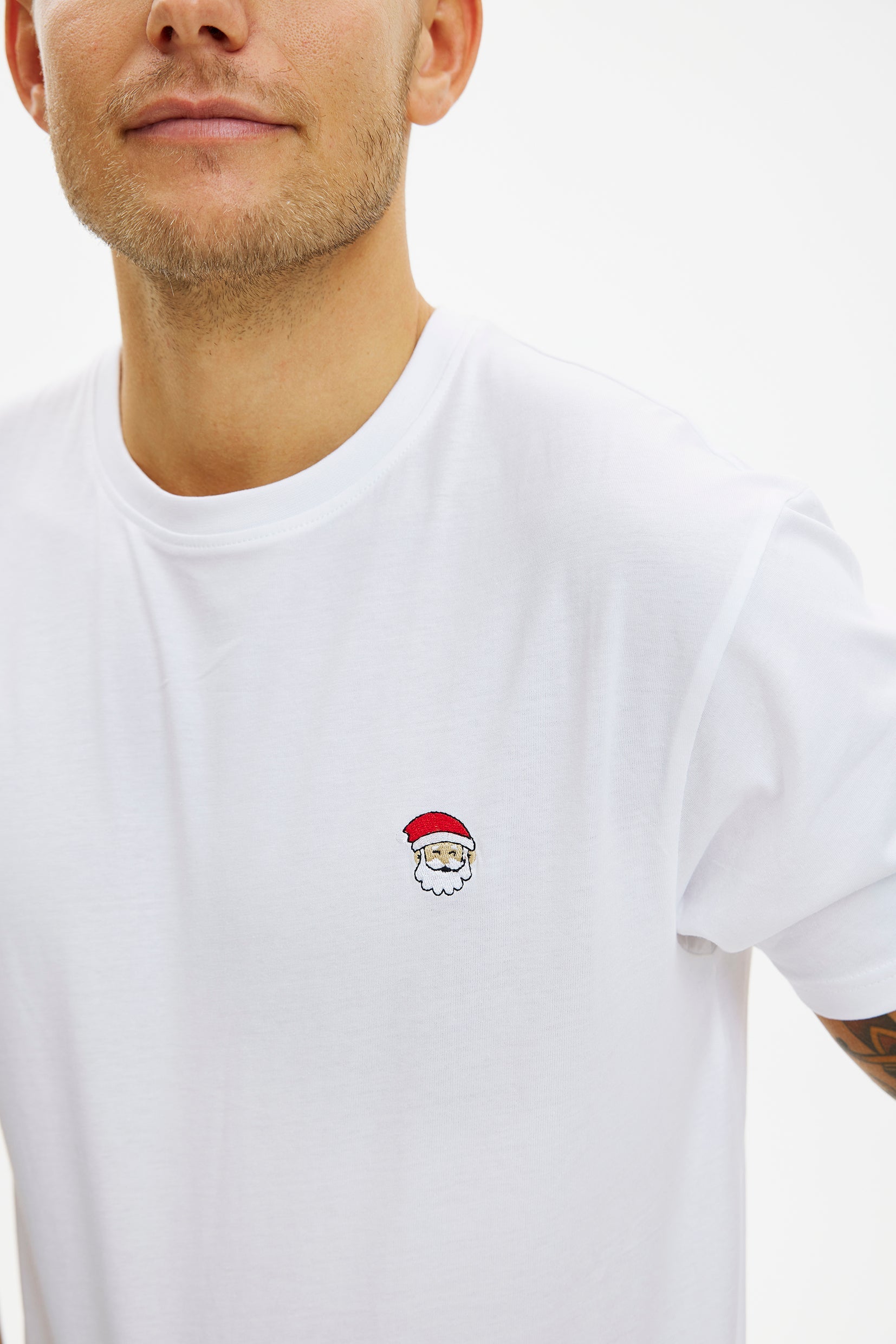 The Santa Claus T-shirt white